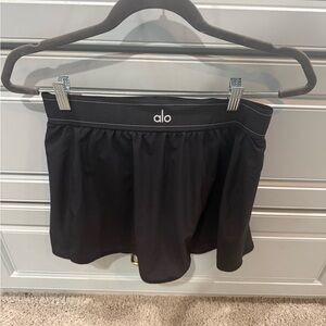 ALO Yoga Black Maxi Skirt